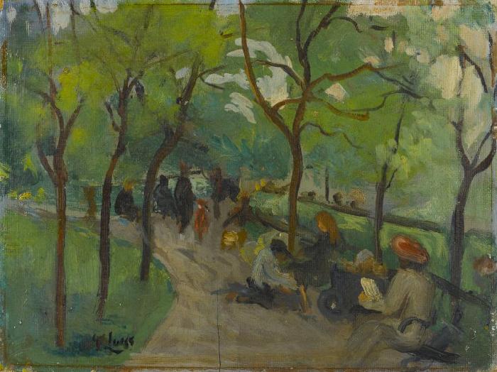 George Benjamin Luks Prospect Park